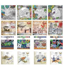 Notatnik ozdobny 200x200/64K gładki FRESH