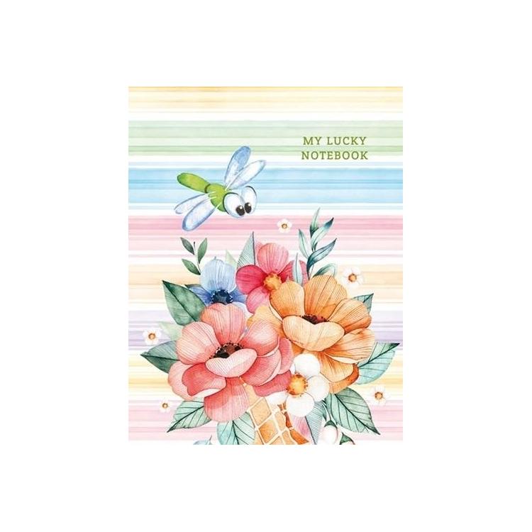 Notatnik ozdobny 128x165/64K kratka Ważka