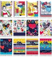 Notatnik ozdobny 105x165/80K gładki FRESH