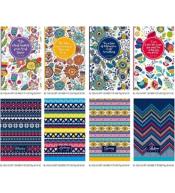 Notatnik ozdobny 105x165/80K linia FRESH