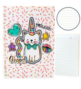 Notatnik A5/60K linia Kot Jednorożec