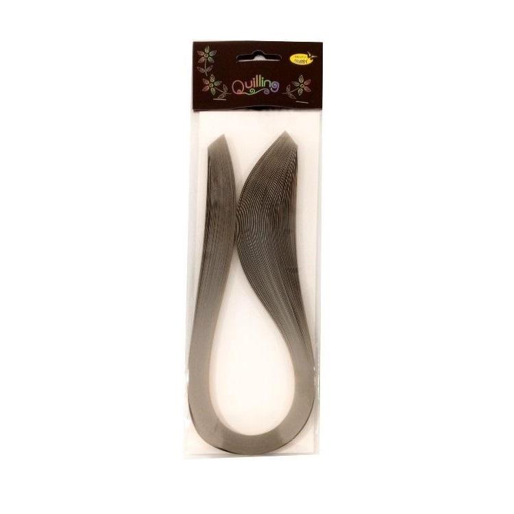 Paski do quillingu 5mmx50cm brokatowe złote 50szt