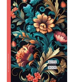 Notatnik ozdobny 143x200/64K kratka TW Flora FRESH