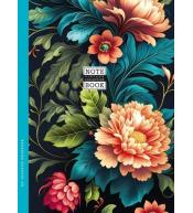 Notatnik ozdobny 143x200/64K kratka TW Flora FRESH