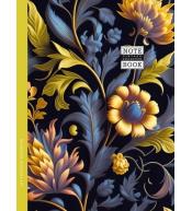 Notatnik ozdobny 143x200/64K kratka TW Flora FRESH