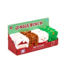 Notatnik pluszowy A7 Christmas Jingle