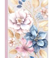 Notatnik 145x197/64K kratka kwiaty FRESH