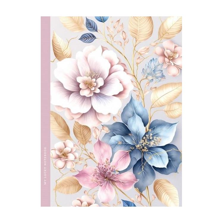 Notatnik 145x197/64K kratka kwiaty FRESH
