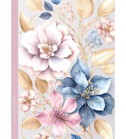 Notatnik 145x197/64K kratka kwiaty FRESH
