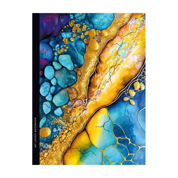 Notatnik 145x197/64K kratka mozaika FRESH