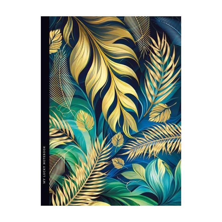 Notatnik 145x197/64K kratka liście FRESH