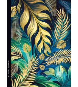 Notatnik 145x197/64K kratka liście FRESH