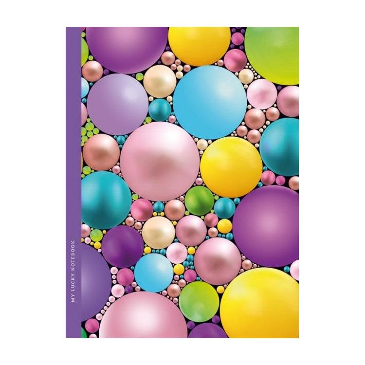 Notatnik 145x197/64K kratka kolorowe piłki FRESH