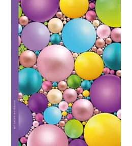 Notatnik 145x197/64K kratka kolorowe piłki FRESH