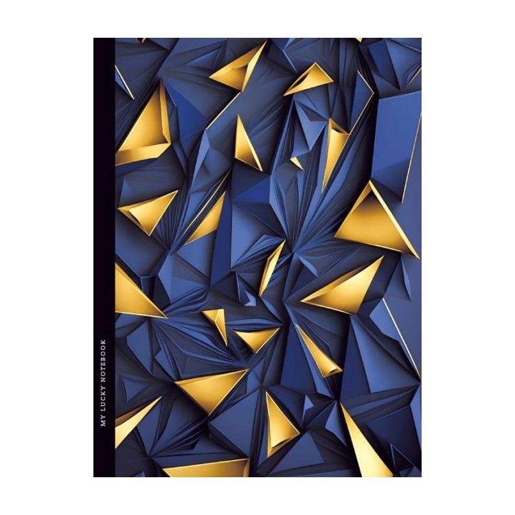 Notatnik 145x197/64K kratka trójkąty FRESH