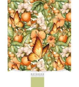 Notatnik 145x197/64K linia motyle FRESH