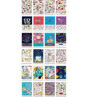 Notatnik ozdobny 105x165/64K gładki FRESH