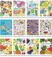 Notatnik ozdobny 105x165/64K linia FRESH