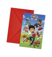 Zaproszenia Psi Patrol. Ready For Action 6szt