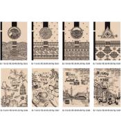 Notatnik ozdobny 113x165/80K linia FRESH