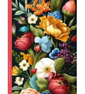 Notatnik ozdobny 143x200/48K kratka TW Flora FRESH