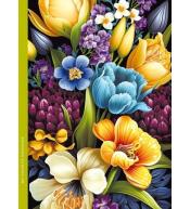 Notatnik ozdobny 143x200/48K kratka TW Flora FRESH