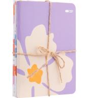 Notes szyty A6/32K Bloom pastel (3szt) HAPPY COLOR