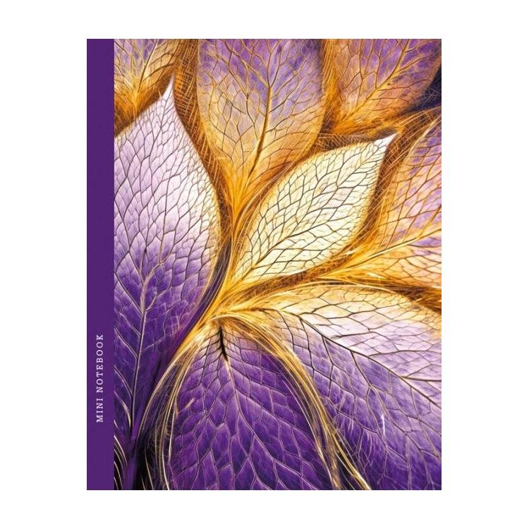 Notatnik 128x165/64K kratka liście FRESH