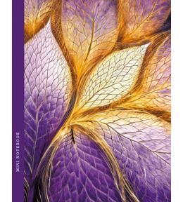 Notatnik 128x165/64K kratka liście FRESH