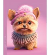 Notatnik 128x165/64K linia pies york FRESH