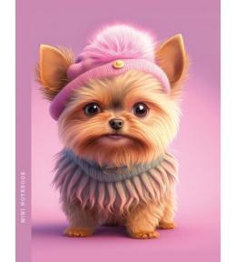 Notatnik 128x165/64K linia pies york FRESH