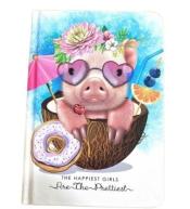 Notatnik ozdobny A6/64K gładki TW Świnka FRESH