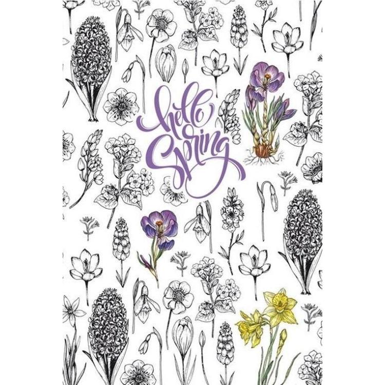 Notatnik ozdobny 145x197/80K TW Żonkil FRESH