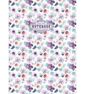 Notatnik ozdobny 145x197/64K TW Kwiaty FRESH