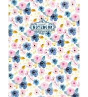 Notatnik ozdobny 145x197/64K TW Kwiaty FRESH