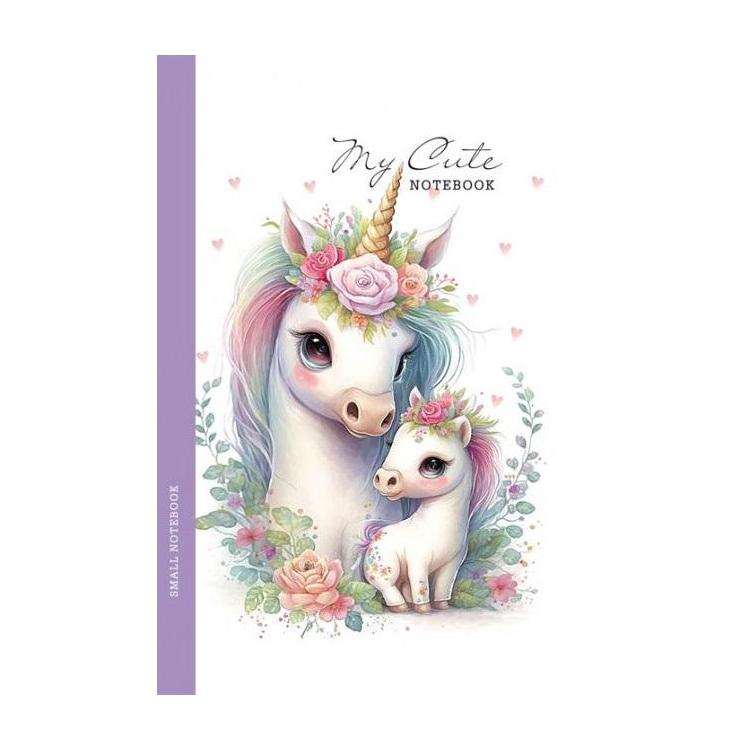 Notatnik 105x165/64K kratka jednorożce FRESH