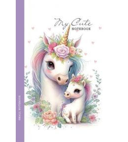 Notatnik 105x165/64K kratka jednorożce FRESH