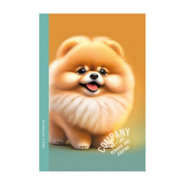 Notatnik 105x165/64K linia pies chow-chow FRESH