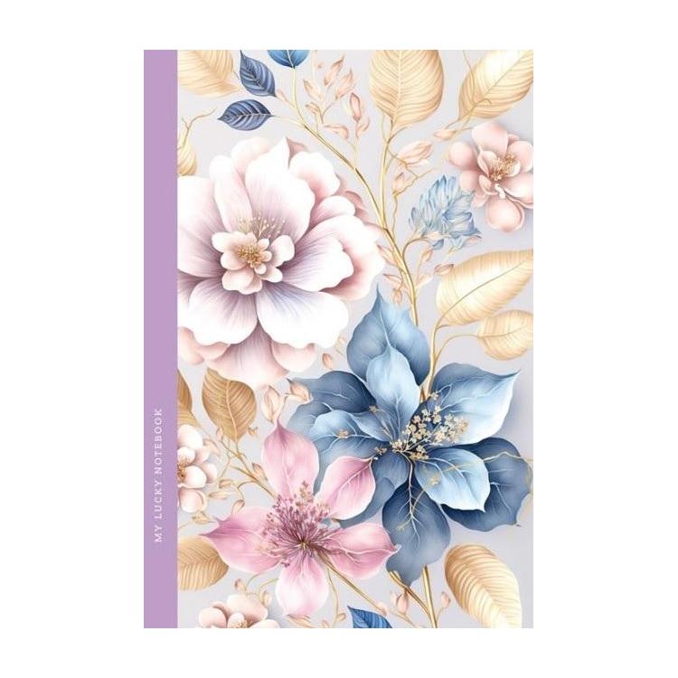 Notatnik 105x165/64K kratka kwiaty FRESH