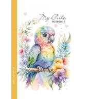 Notatnik 105x165/64K kratka papuga FRESH