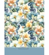 Notatnik 145x197/48K kratka kwiaty FRESH