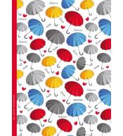 Notatnik 145x197/48K kratka parasolki FRESH