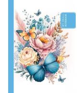 Notatnik ozdobny 105x148/48K gładki TW Bukiet