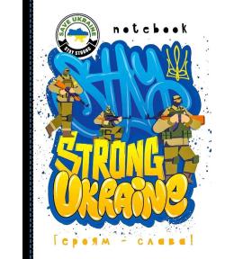 Notatnik ozdobny A5/64K kratka TW Strong siła