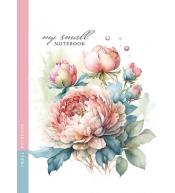 Notatnik ozdobny 105x148/64K kratka TW Bukiet