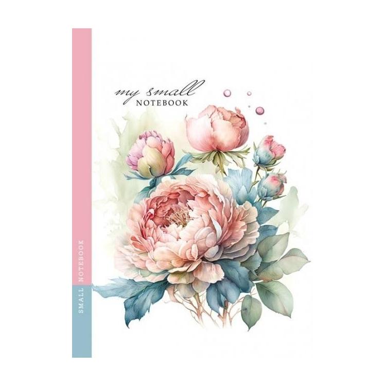 Notatnik ozdobny 105x148/64K kratka TW Bukiet