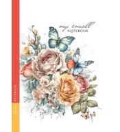 Notatnik ozdobny 105x148/64K kratka TW Bukiet