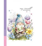 Notatnik ozdobny 105x148/64K kratka TW Skrzat