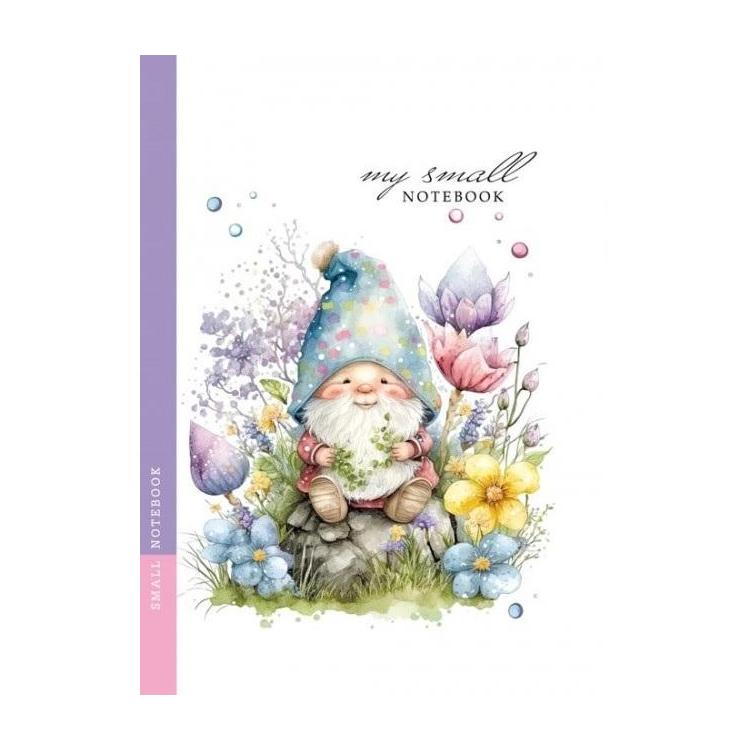 Notatnik ozdobny 105x148/64K kratka TW Skrzat