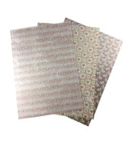 Karton 300g róże 24x34cm 3 ark MIX